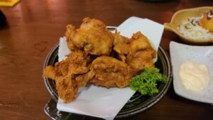 肉の揚げ物